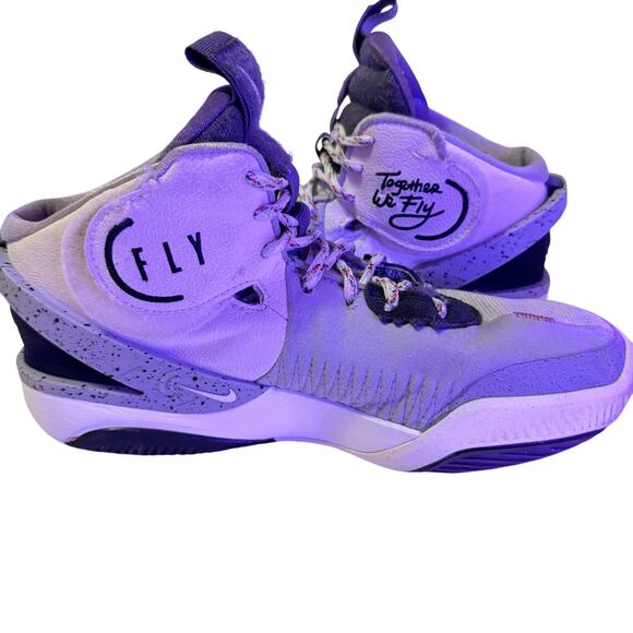 Nike Air Deldon Together We Fly Basketball Shoes Gray Size 8 DM4094-100 main image 6